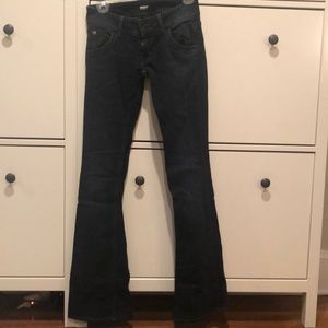 Hudson bootcut dark wash jeans